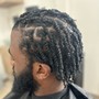 Wash and braid down