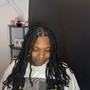 Natural Twist w/hair added