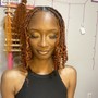 Small Knotless Box Braids