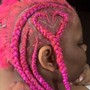 Feed in braids