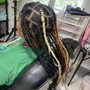 Small Knotless Box Braids