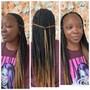 Traditional box braids