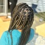 Medium Knotless Braids