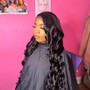 Closure wig install