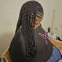 Medium Box Braids