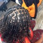 Med knotless Goddess Braids