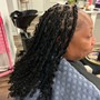 Boho Knotless Braids