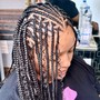 Kid's knotless braids