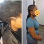 7 and up Cornrows feed in stitch Braids any Length