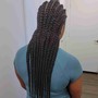 7 and up Cornrows feed in stitch Braids any Length