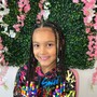 Kids Knotless Braids W/ Beads