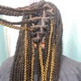 Invisible locs with extensions