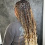 Human Boho/ Goddess Braids