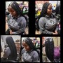 Boho Knotless Braids Extra Length