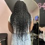 Boho/goddess Knotless Braids