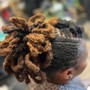 Loc Updo Style