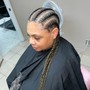 Large Individual Twist/Braids