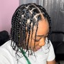 Double strand twist  (no wash)