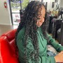 Medium Boho knotless Braids