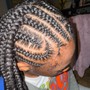 Small Knotless Braids