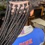 Small Knotless Braids