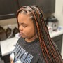 Large knotless Braids