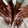 Natural Overlay mani or pedi