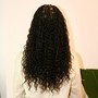 Fulani Flip Over Braids w/ curls (mid back )