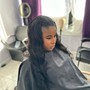 Full Face Make-Up, Lace Closure Sew In