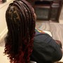 Medium singles Braids