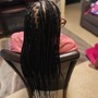 Medium Knotless Braids