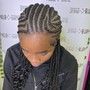 Medium Knotless Boho Braids