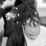 Starter Locs Half of head