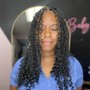 Boho/goddess Knotless Braids