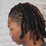 Ombre locs or twist