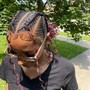 4 Criss Cross Braids