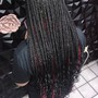 Small Knotless Braids