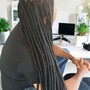 Locs Re-Twist shoulder length