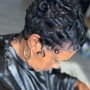 Basic Wash and style (natural hair)